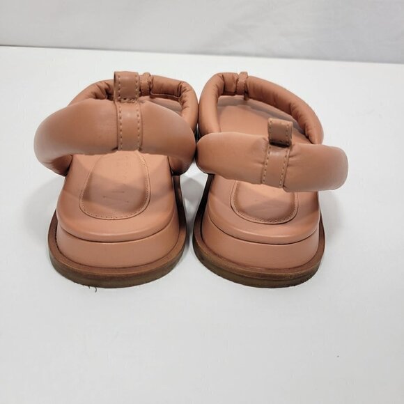 Anthropologie Vicenza Women's Puffy Marshmallow Muted Pink Sandals Size 10 - Picture 3 of 11